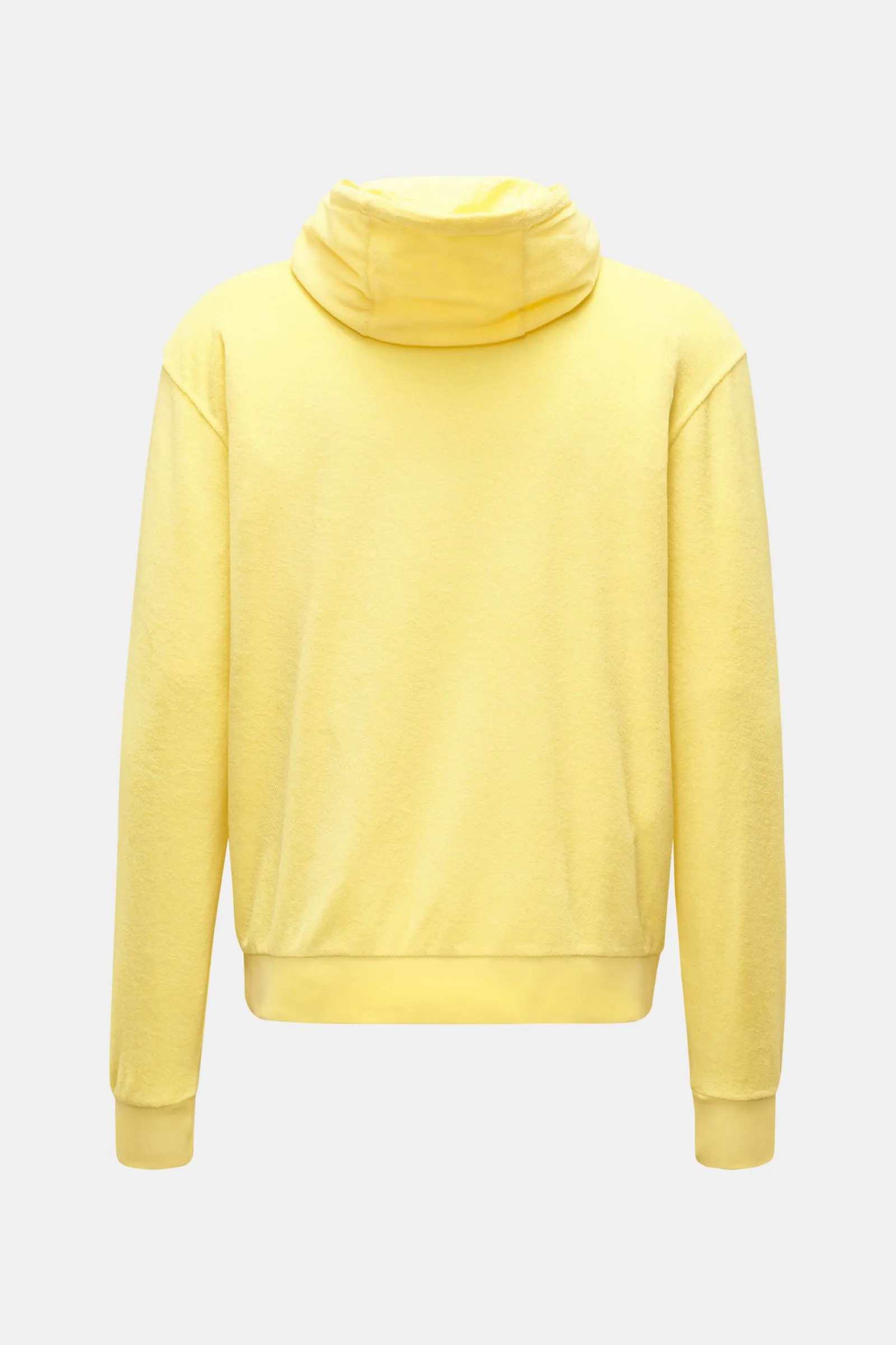 04651/ A TRIP IN A BAG Terry Hoodie yellow