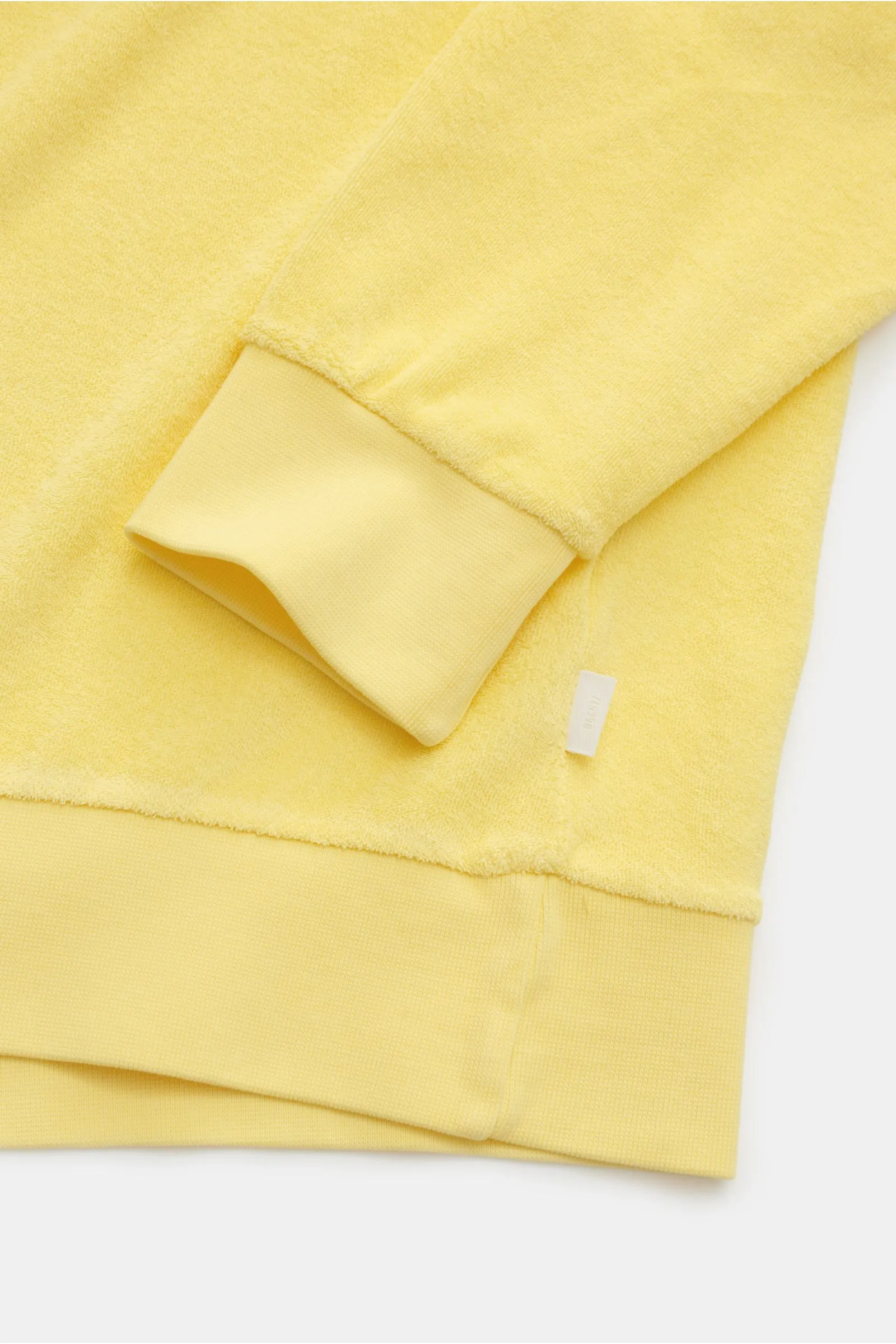 04651/ A TRIP IN A BAG Terry Hoodie yellow