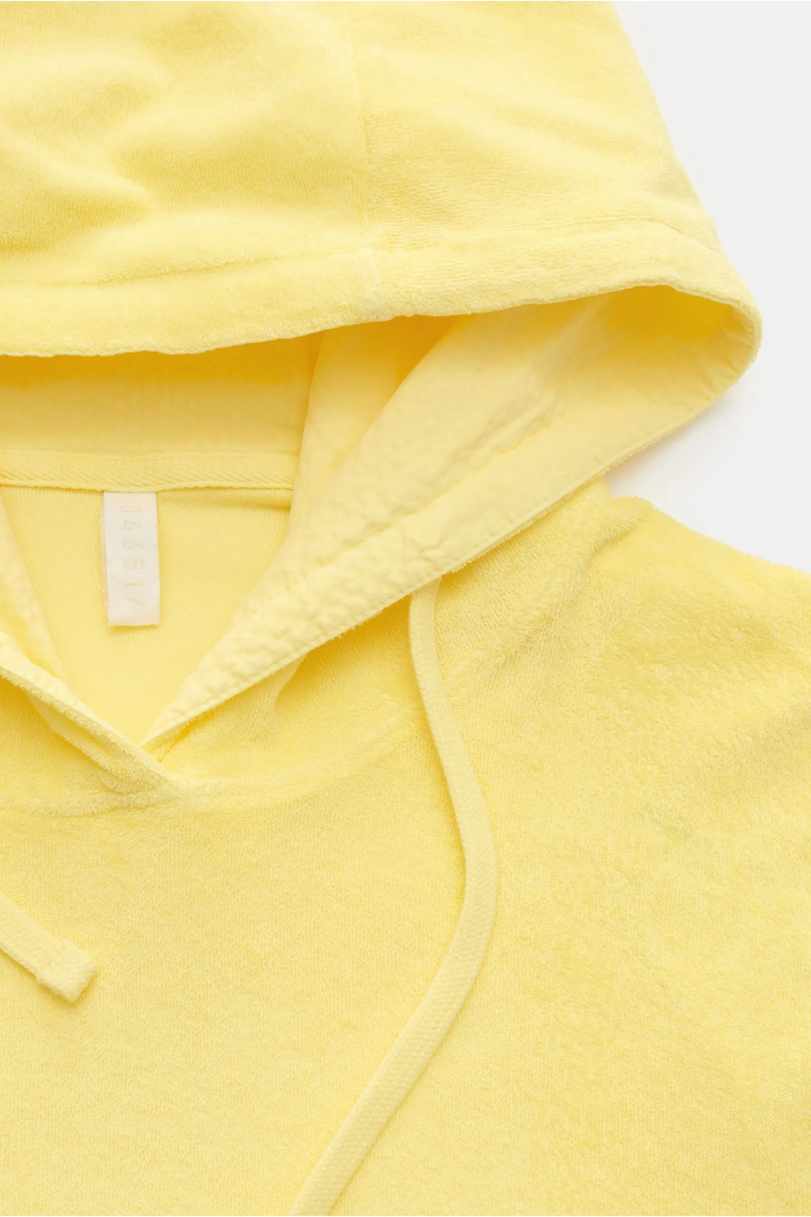 04651/ A TRIP IN A BAG Terry Hoodie yellow