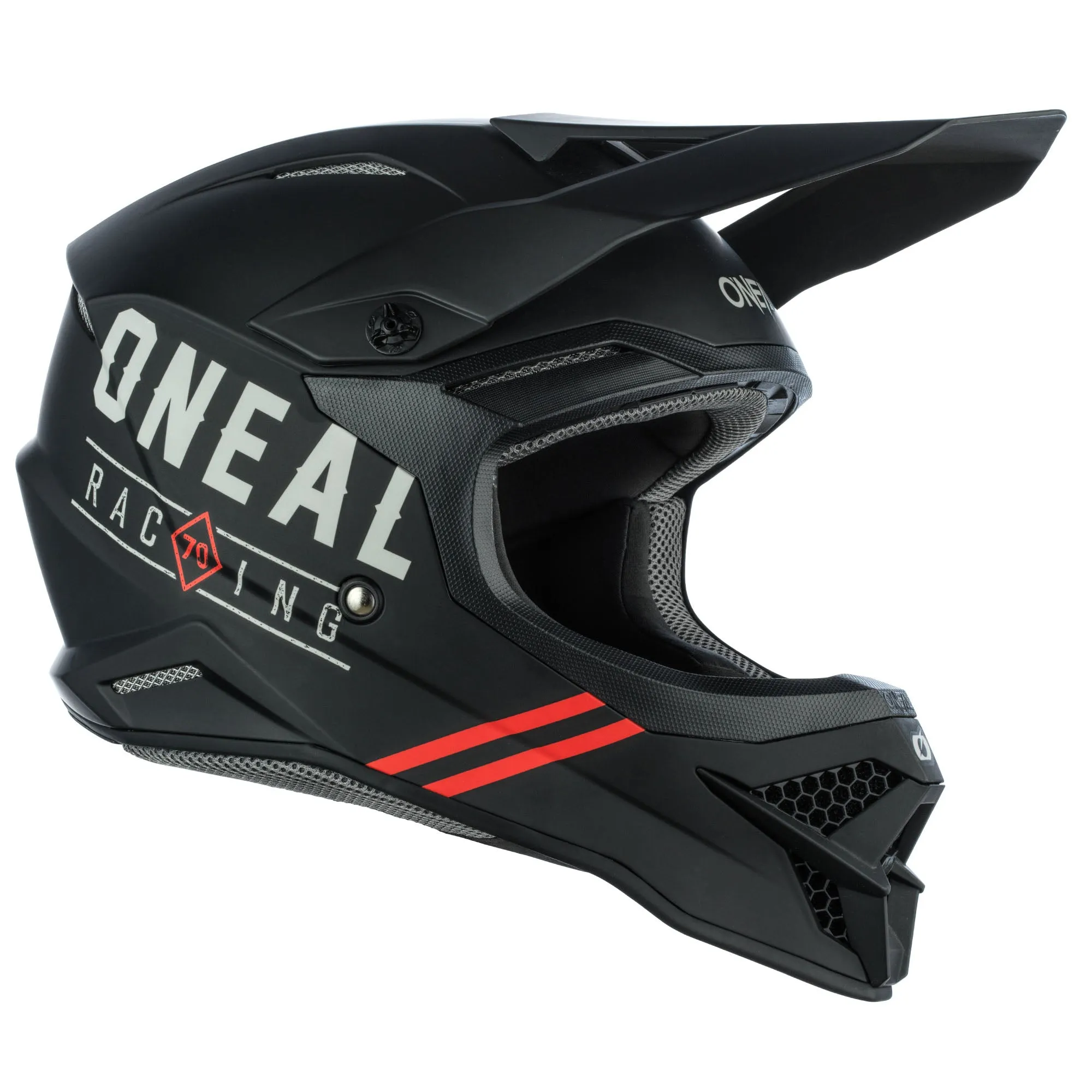 3 SRS Dirt Helmet Black/Gray