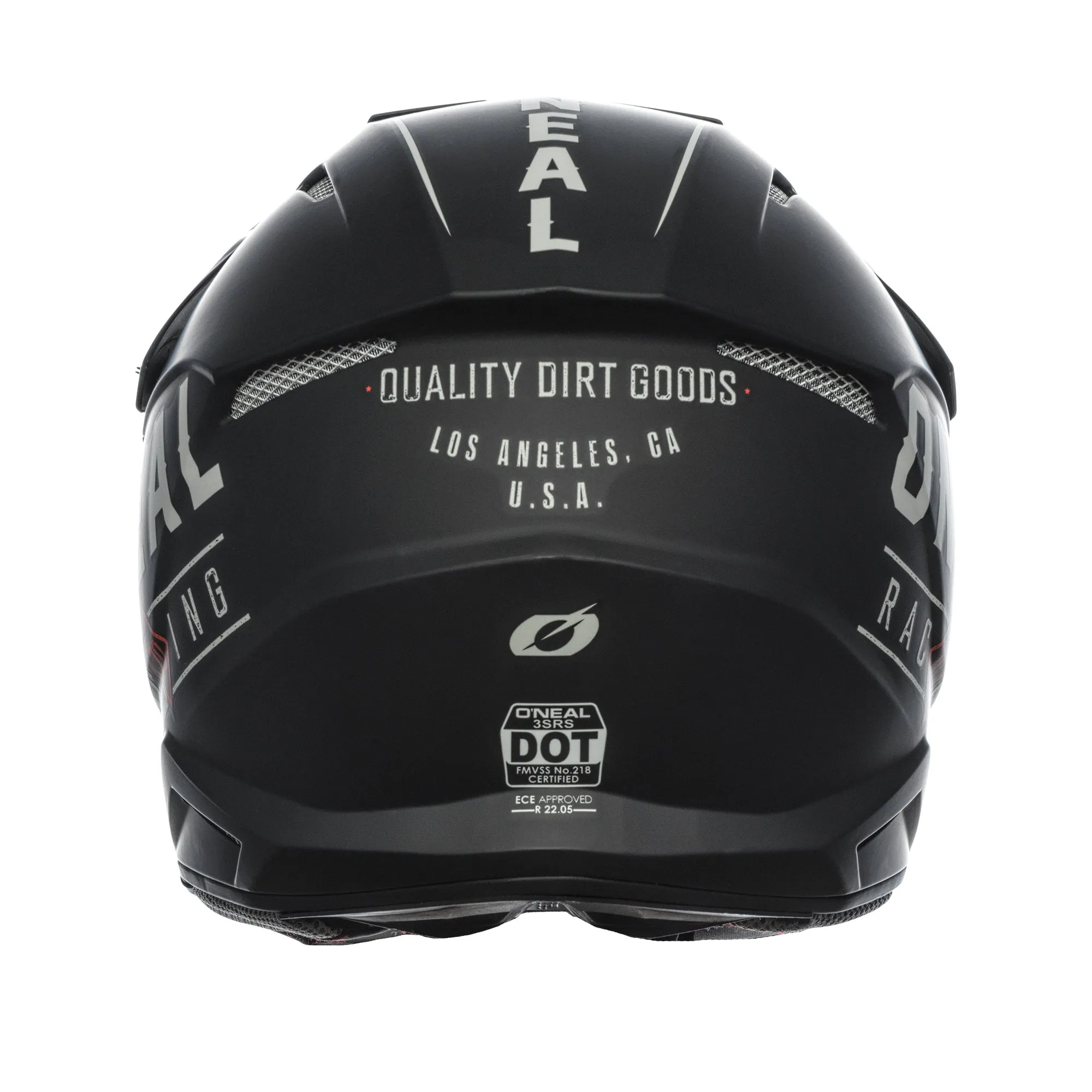 3 SRS Dirt Helmet Black/Gray