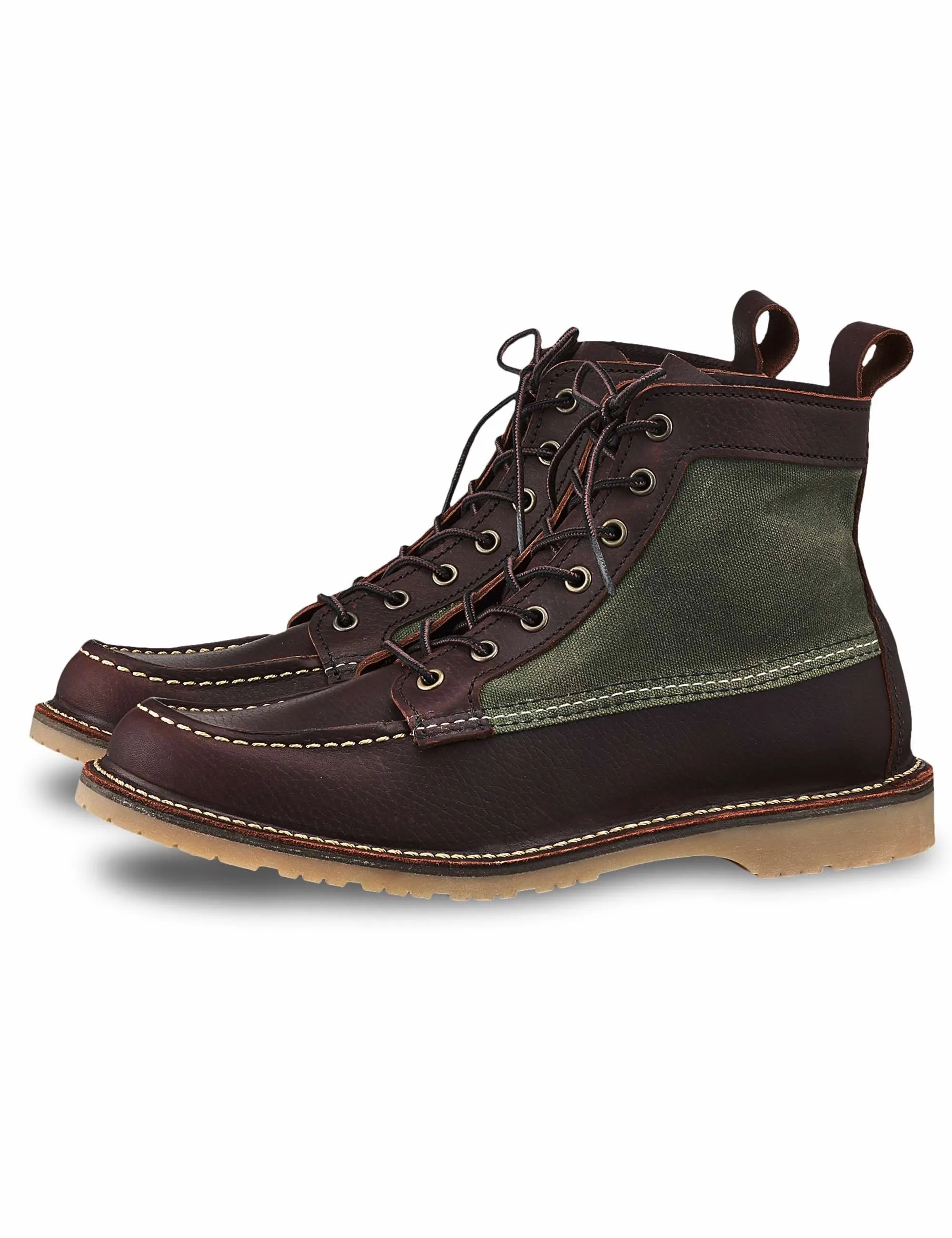 3336D Heritage Wacouta 6" Moc Toe Boot - Briar Oil Slick Leather