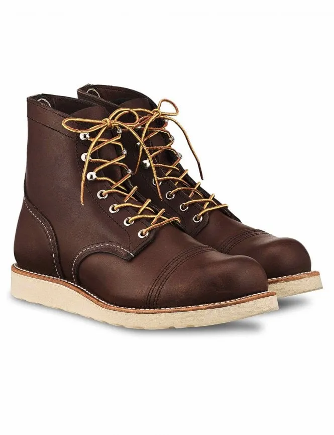 8088D Heritage 6" Iron Ranger Boot (Traction Tread) - Amber Harness Leather