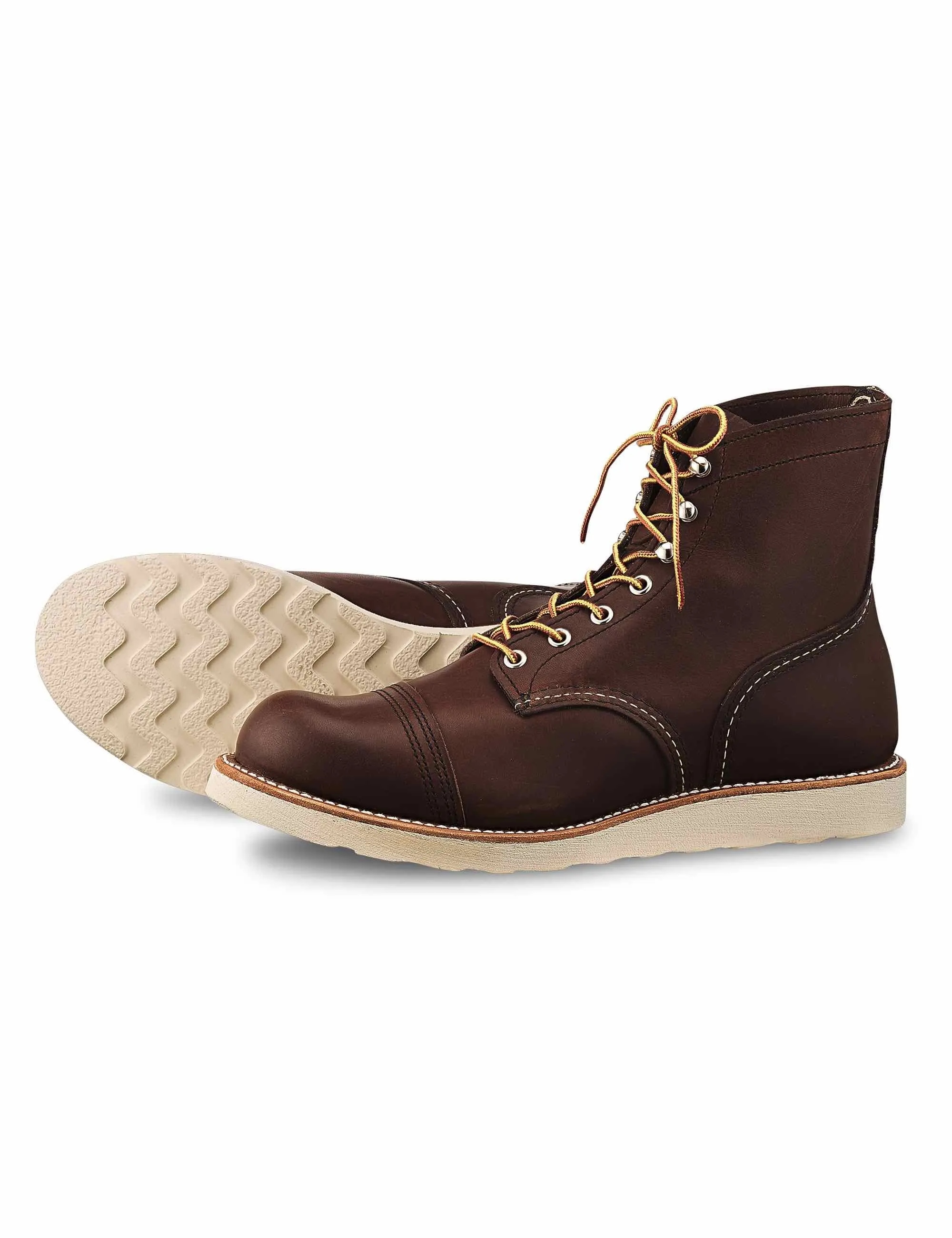 8088D Heritage 6" Iron Ranger Boot (Traction Tread) - Amber Harness Leather