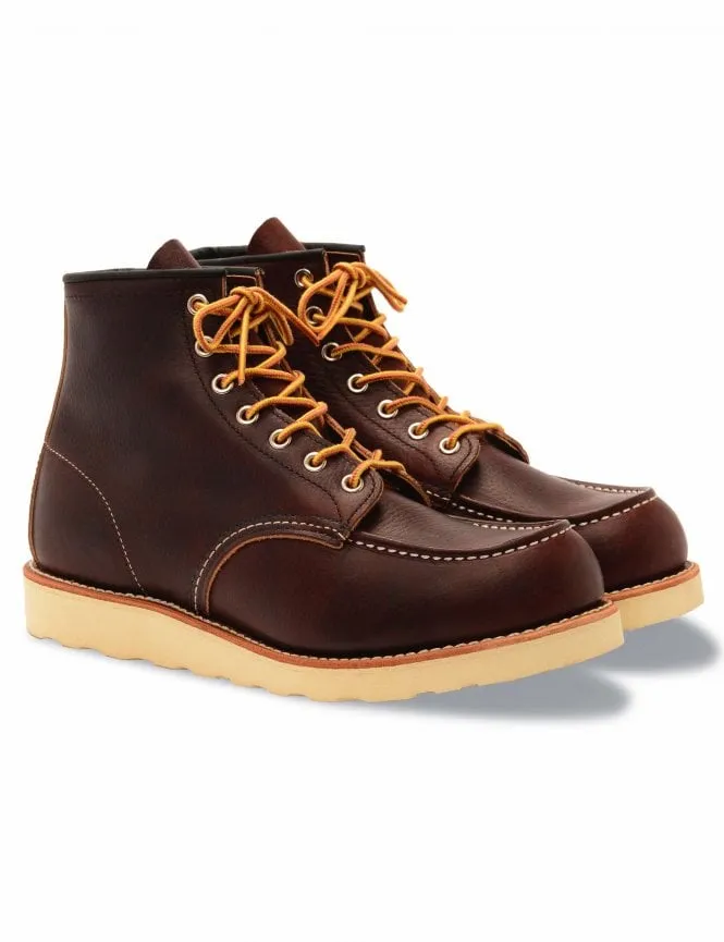 8138D Heritage 6" Moc Toe Boot - Briar Oil Slick Leather