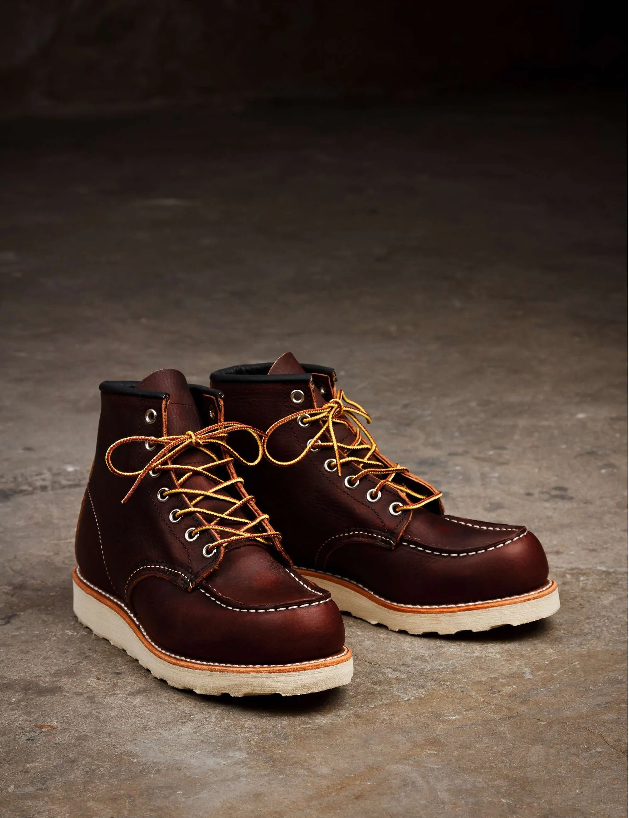 8138D Heritage 6" Moc Toe Boot - Briar Oil Slick Leather