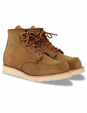 8881D Heritage 6" Moc Toe Boot - Olive Mohave Leather