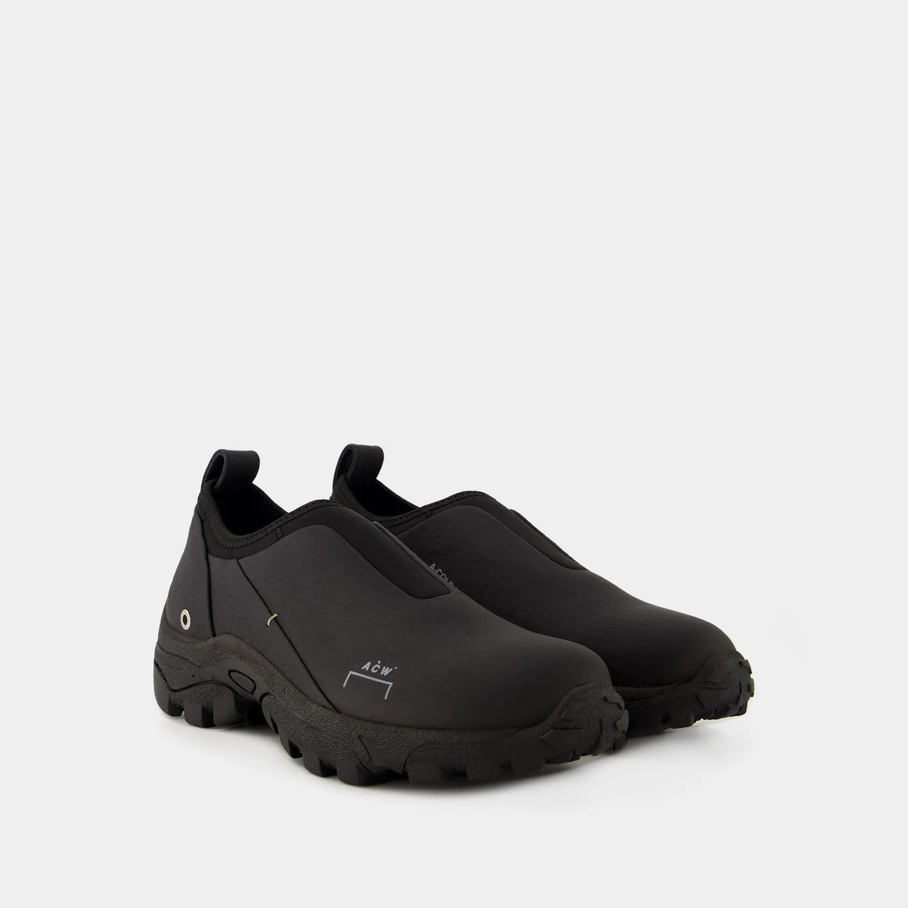 A COLD WALL  Nc.1 Dirt Mocs Sneakers - A Cold Wall - Leather - Black