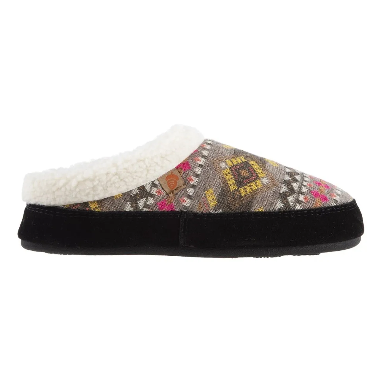 Acorn Women’s Fairisles Hoodback Slipper - Gray