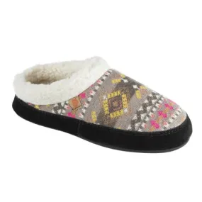 Acorn Women’s Fairisles Hoodback Slipper - Gray