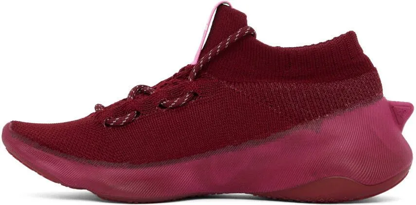 Adidas x Humanrace by Pharrell Williams SSENSE Exclusive Burgundy Humanrace Sichona Sneakers