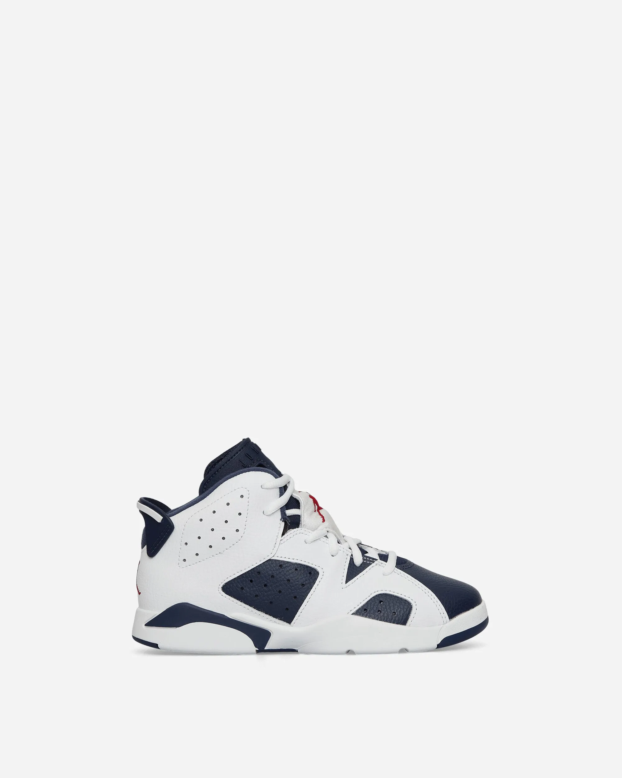 Air Jordan 6 Retro (PS) Sneakers White / Midnight Navy