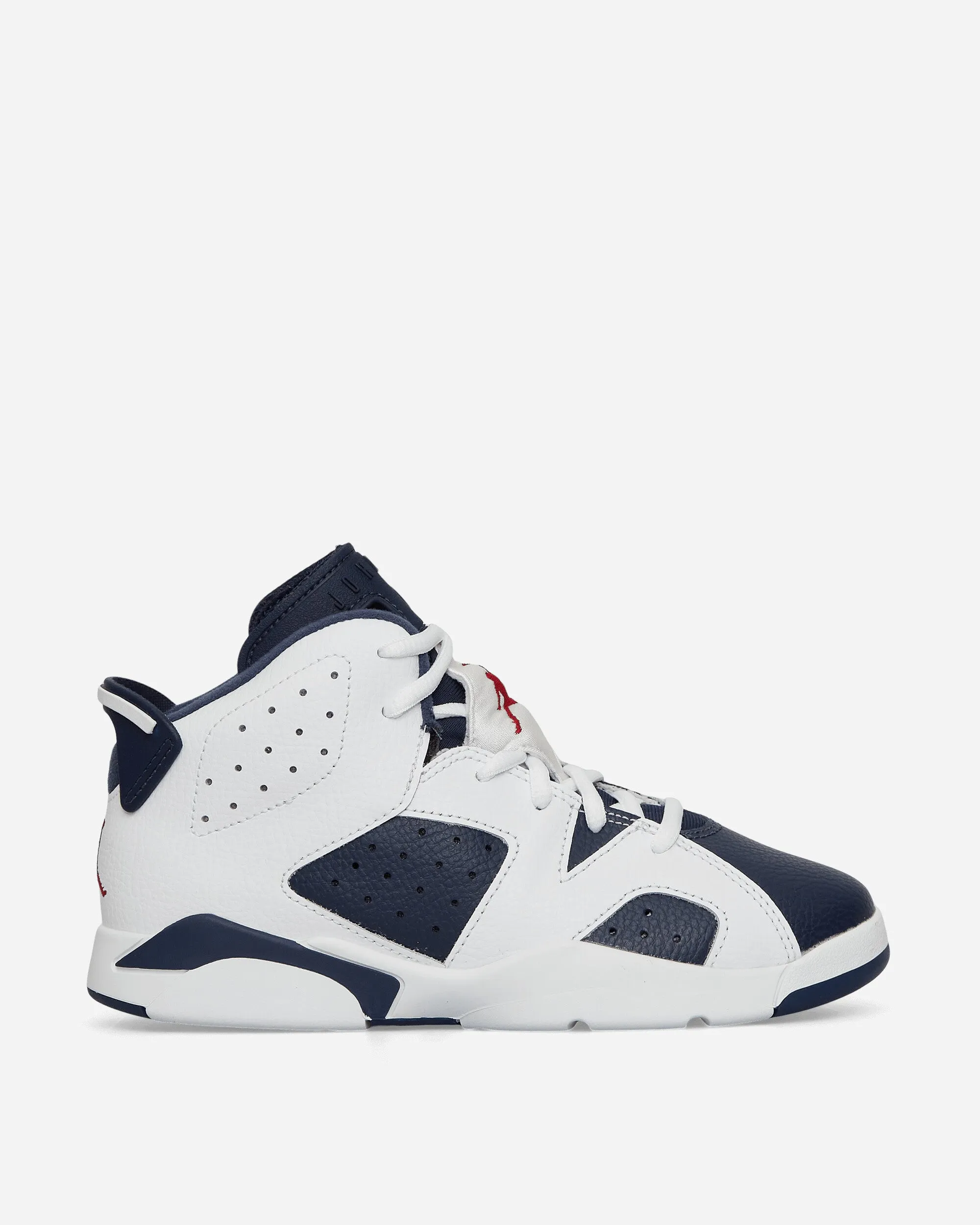 Air Jordan 6 Retro (PS) Sneakers White / Midnight Navy