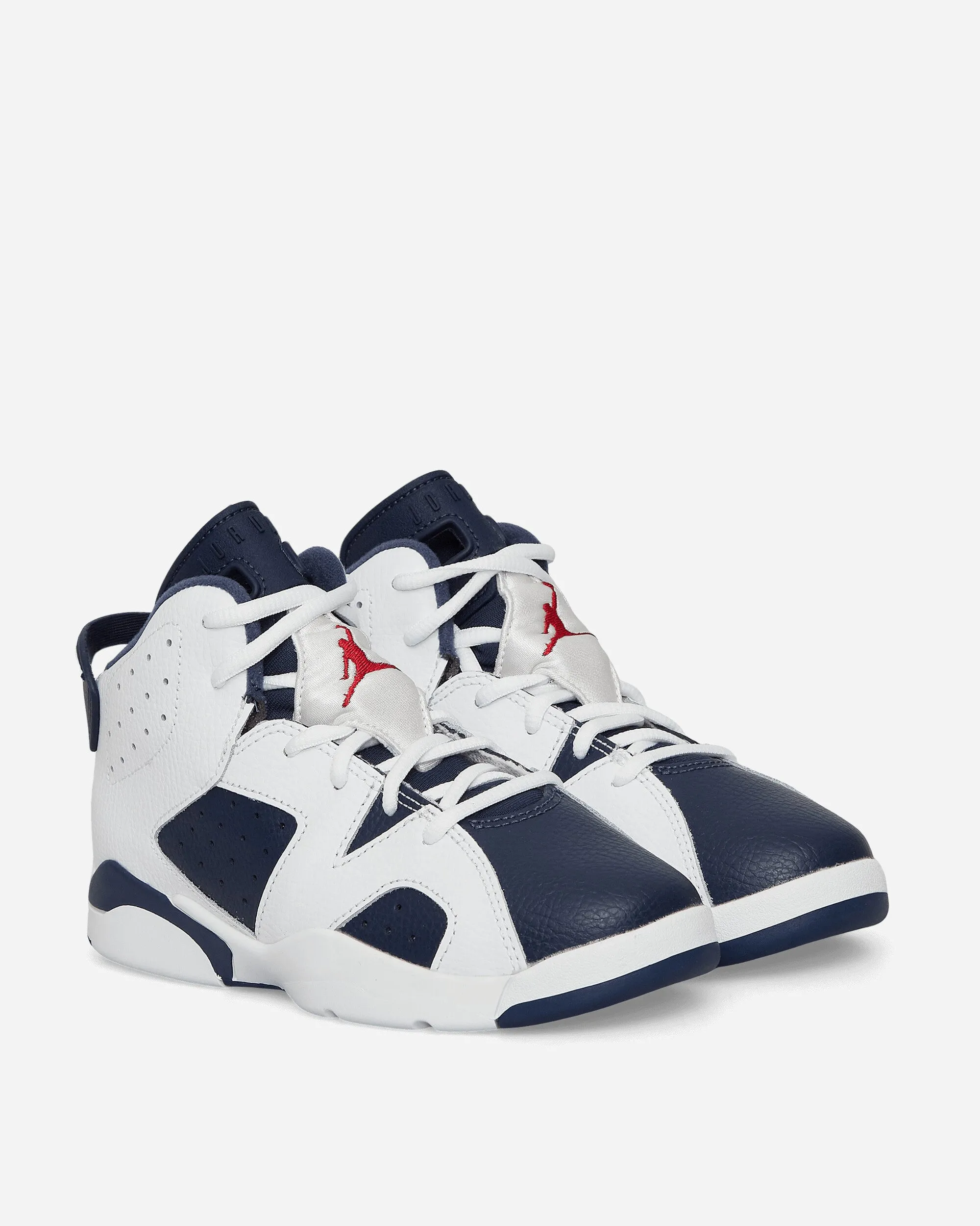 Air Jordan 6 Retro (PS) Sneakers White / Midnight Navy