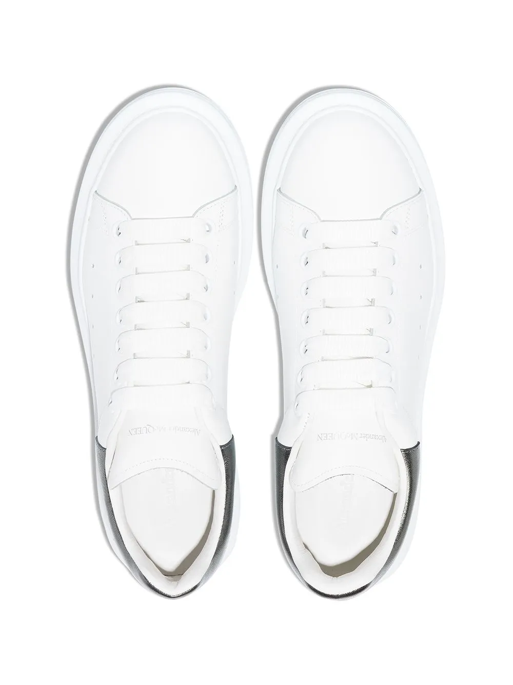 Alexander McQueen    Alexander Mc Queen Oversized Leather Sneakers