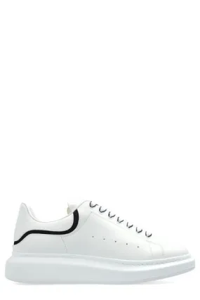 ALEXANDER MCQUEEN Oversized Men's Sneakers in White & Navy for Fall/Winter 2024