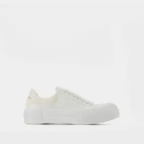 Alexander McQueen  Oversized Sneakers - Alexander Mcqueen - White - Leather