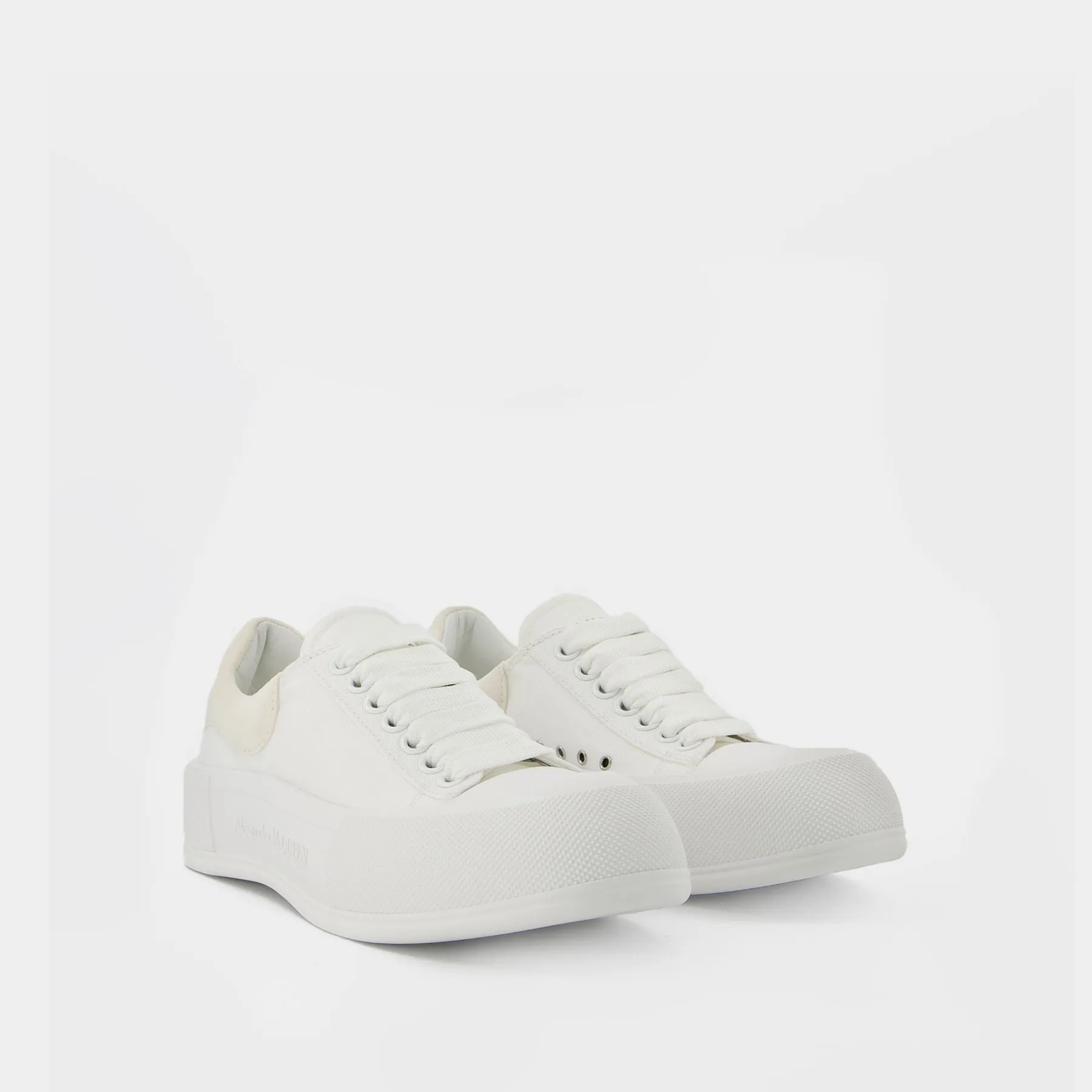 Alexander McQueen  Oversized Sneakers - Alexander Mcqueen - White - Leather