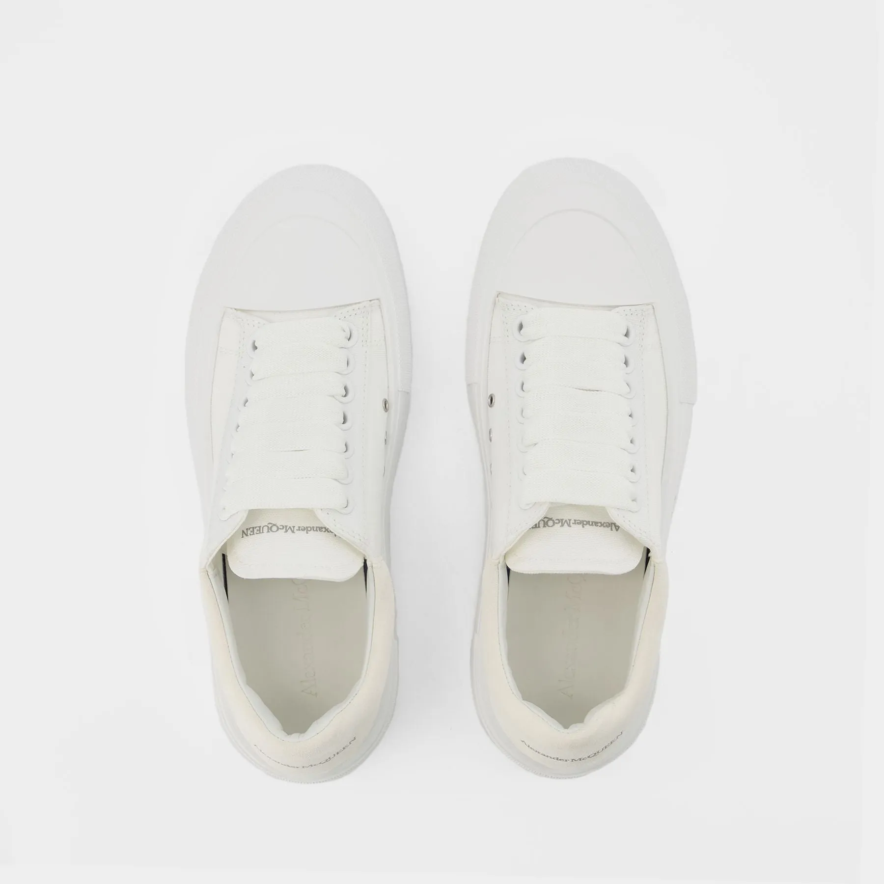 Alexander McQueen  Oversized Sneakers - Alexander Mcqueen - White - Leather