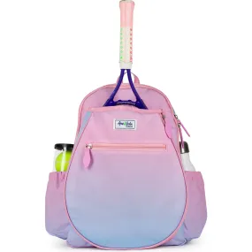 Ame & Lulu Big Love Tennis Backpack, Pink And Blue Sorbet