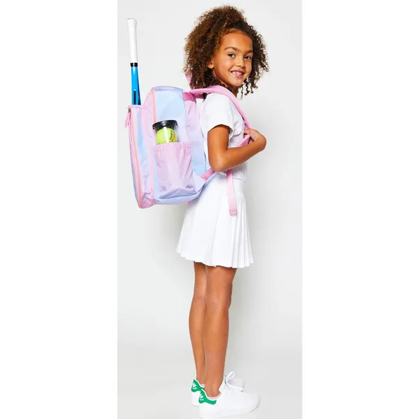 Ame & Lulu Big Love Tennis Backpack, Pink And Blue Sorbet