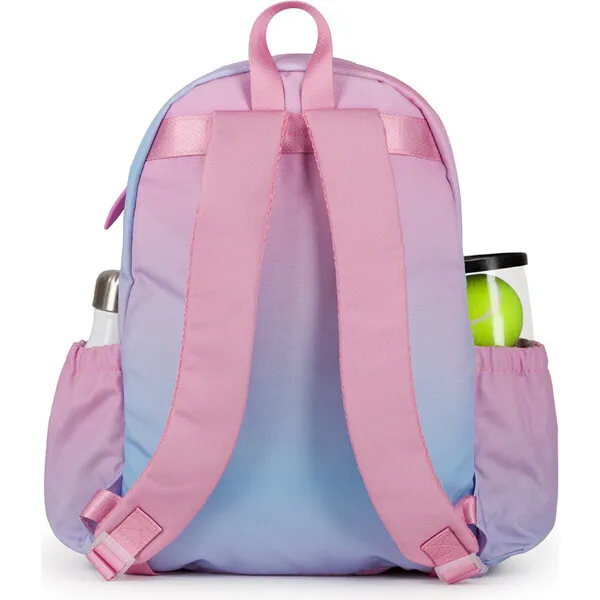 Ame & Lulu Big Love Tennis Backpack, Pink And Blue Sorbet