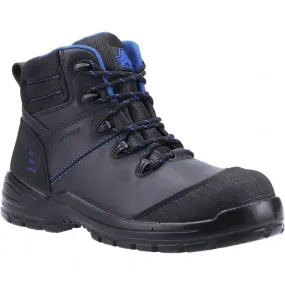 AS308C S3 SRC Metal Free Safety Boot Black