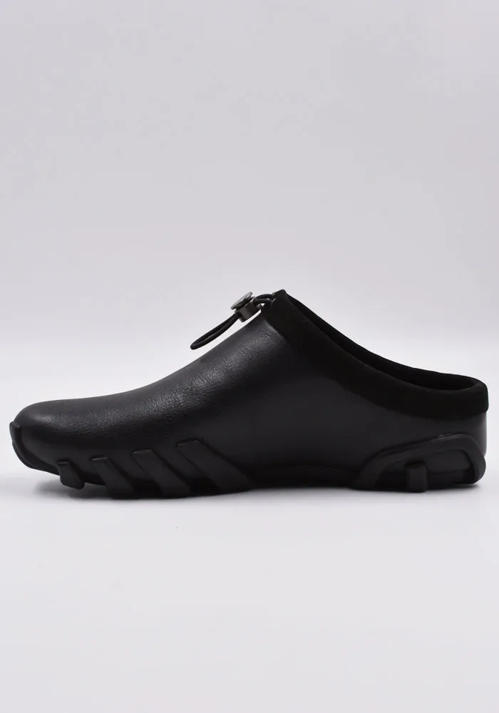 AT.KOLLEKTIVE x KIKO KOSTADINOV 390624 90000 MENS SAIDA SLIP-ON SHOES BLACK