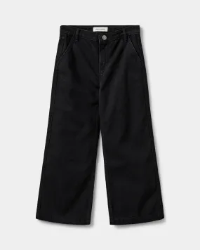 AZZISY TROUSERS - Washed black