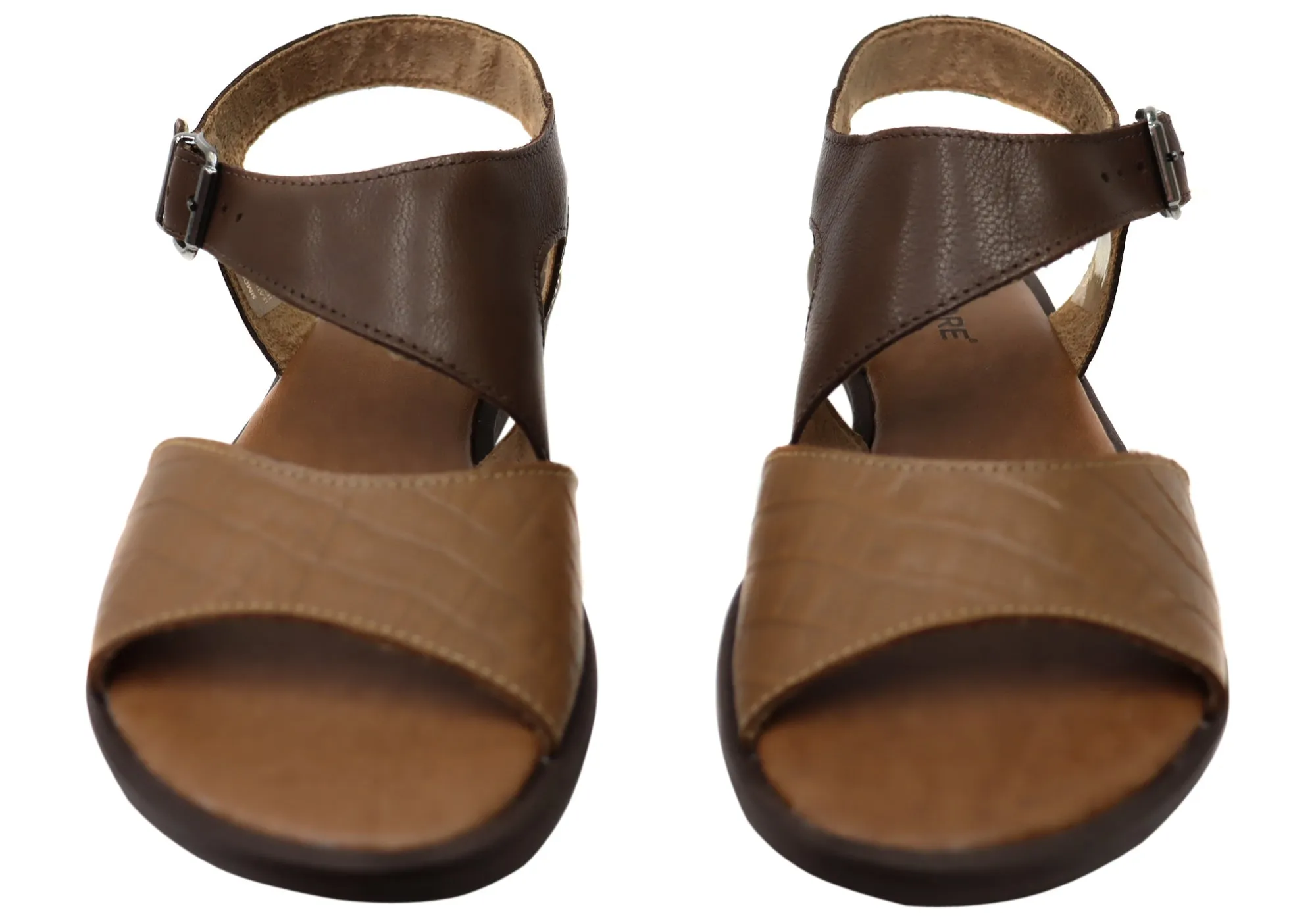 Balatore Simonne Womens Comfortable Leather Sandals Made In Brazil