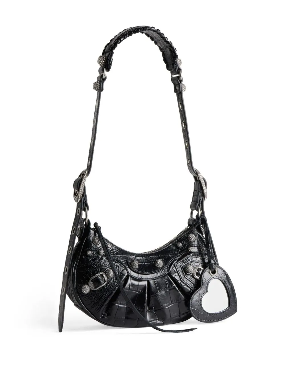 Balenciaga    Balenciaga Le Cagole Xs Leather Shoulder Bag