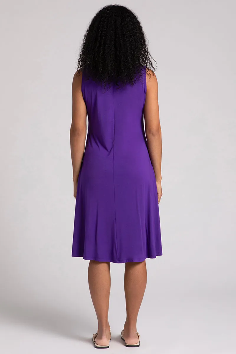 Bamboo Tank Dress Short | Violet