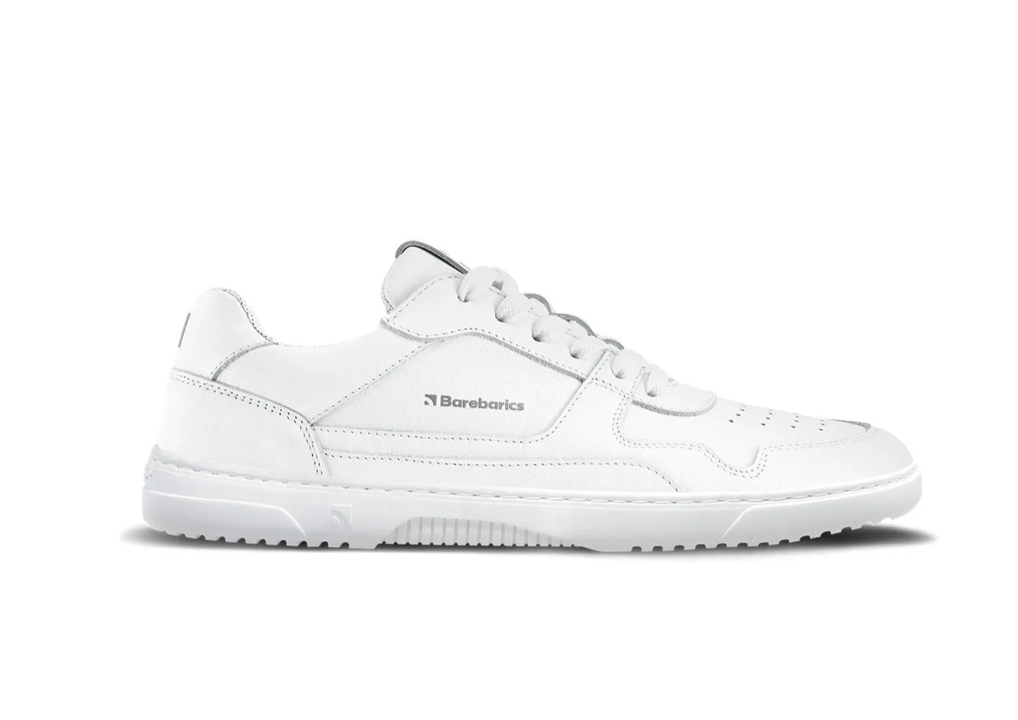 Barefoot Sneakers Barebarics Zing - All White - Leather