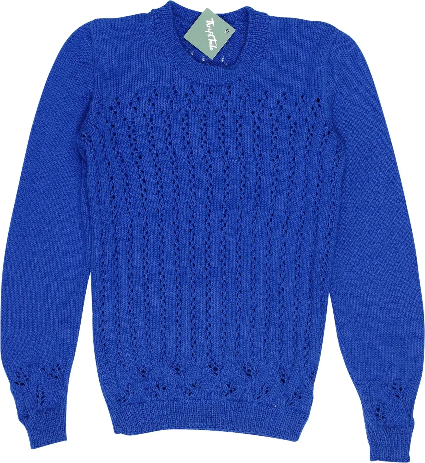 Blue Knitted Jumper | ThriftTale