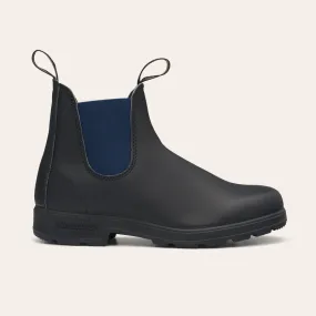 Blundstone 1917 Coloured Elastic Sided Boot Black Navy