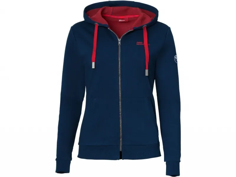 BMW Zipped Hoodie Make Life A Ride Women