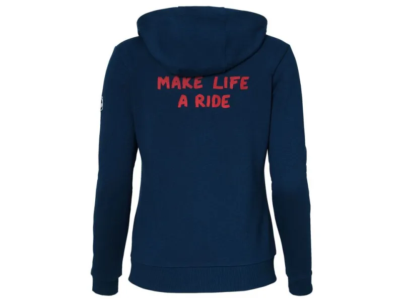 BMW Zipped Hoodie Make Life A Ride Women