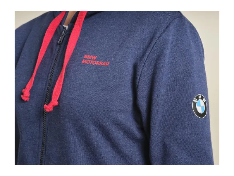 BMW Zipped Hoodie Make Life A Ride Women