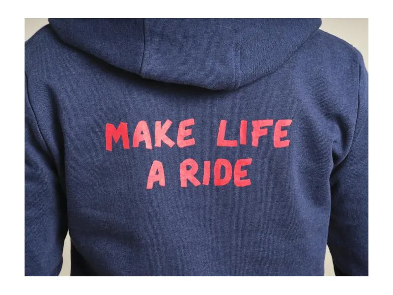 BMW Zipped Hoodie Make Life A Ride Women