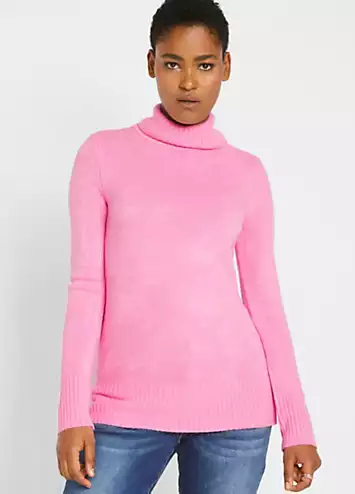 bonprix Polo Neck Jumper | Grattan