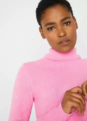 bonprix Polo Neck Jumper | Grattan