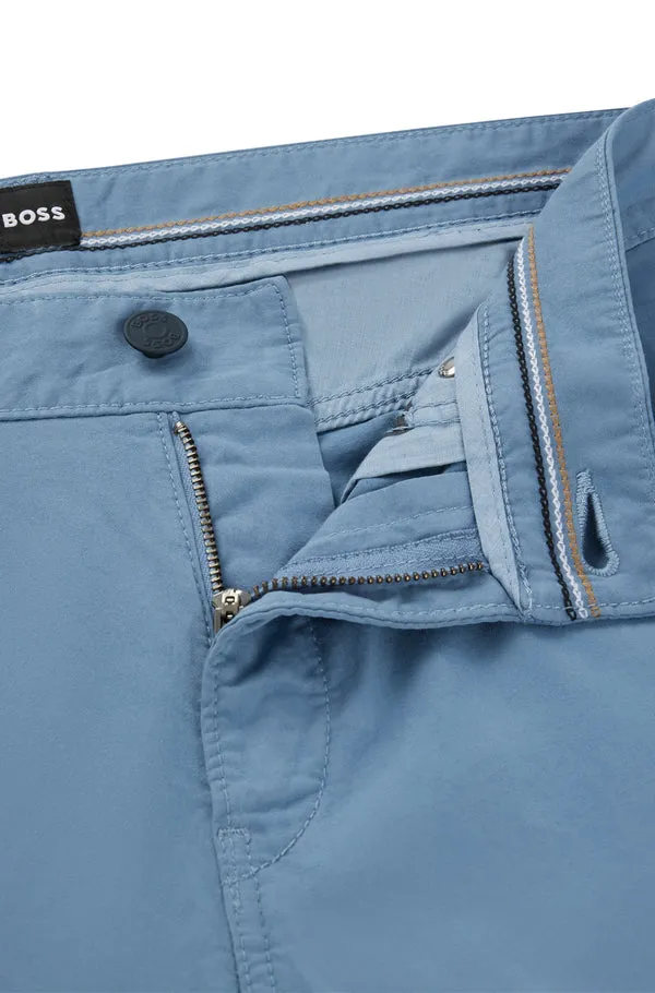 BOSS BLACK Boss Lightweight Satin Stretch Denim Slim-fit Jeans - Blue