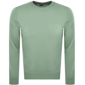 BOSS Pacas L Knit Jumper Green