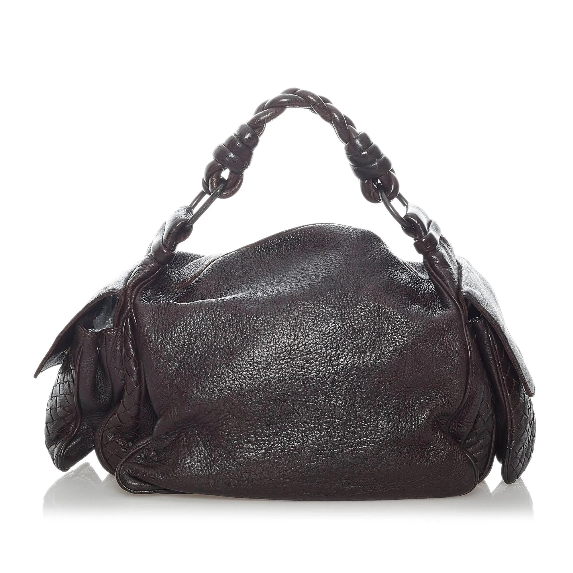 Bottega Veneta Intrecciato Leather Handbag