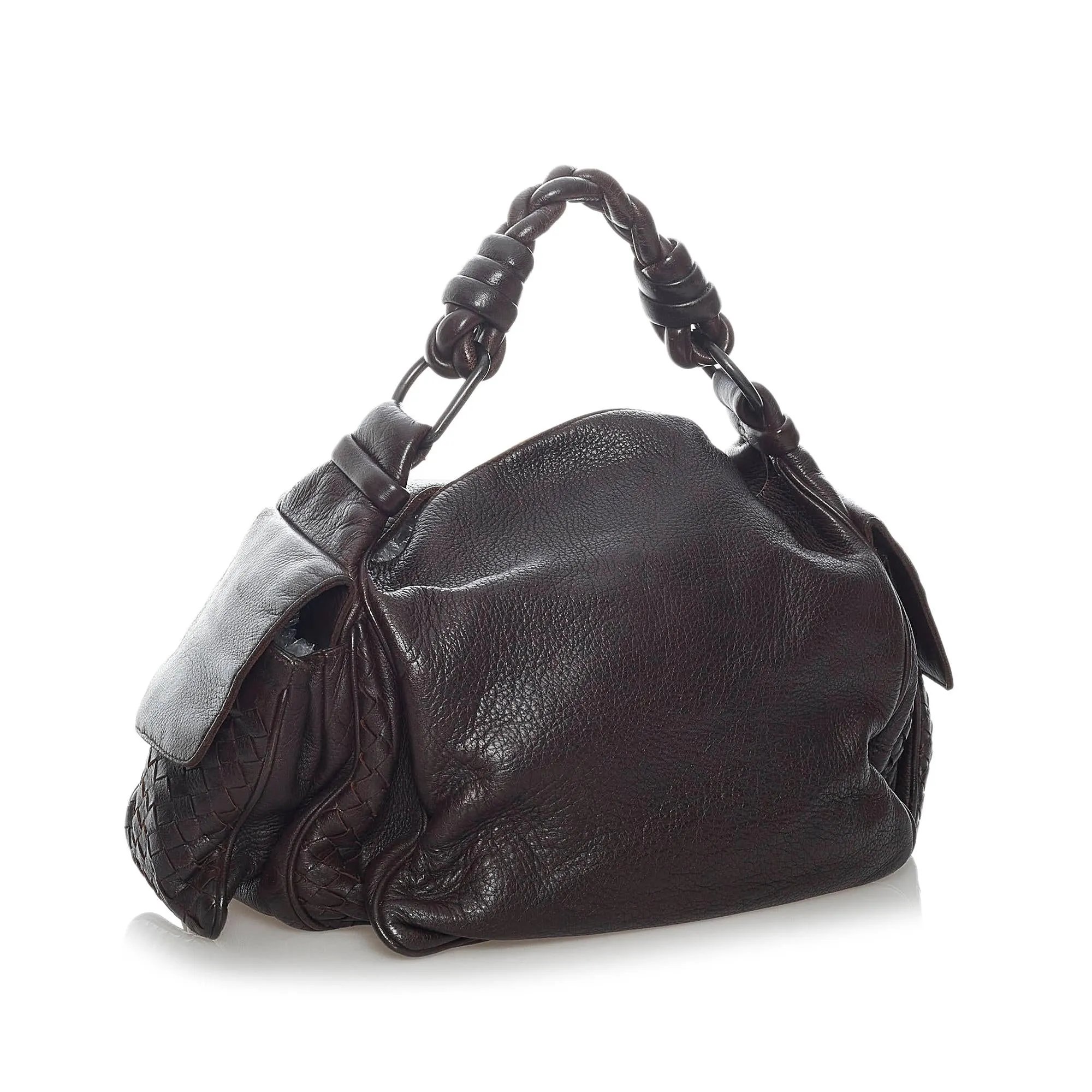 Bottega Veneta Intrecciato Leather Handbag