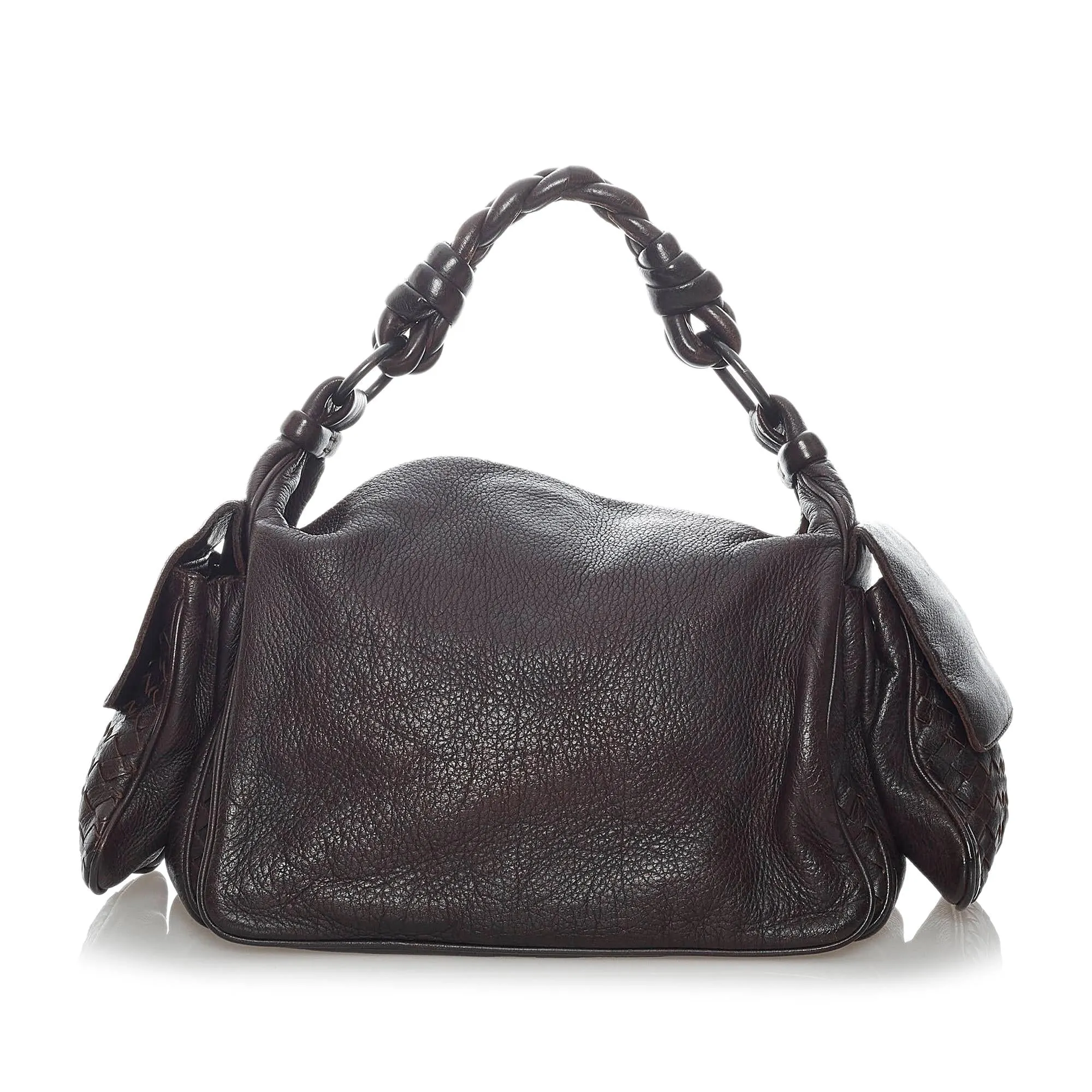 Bottega Veneta Intrecciato Leather Handbag