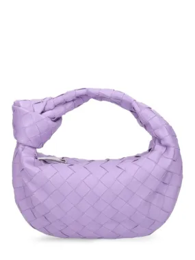 Bottega Veneta   Mini Jodie leather top handle bag 