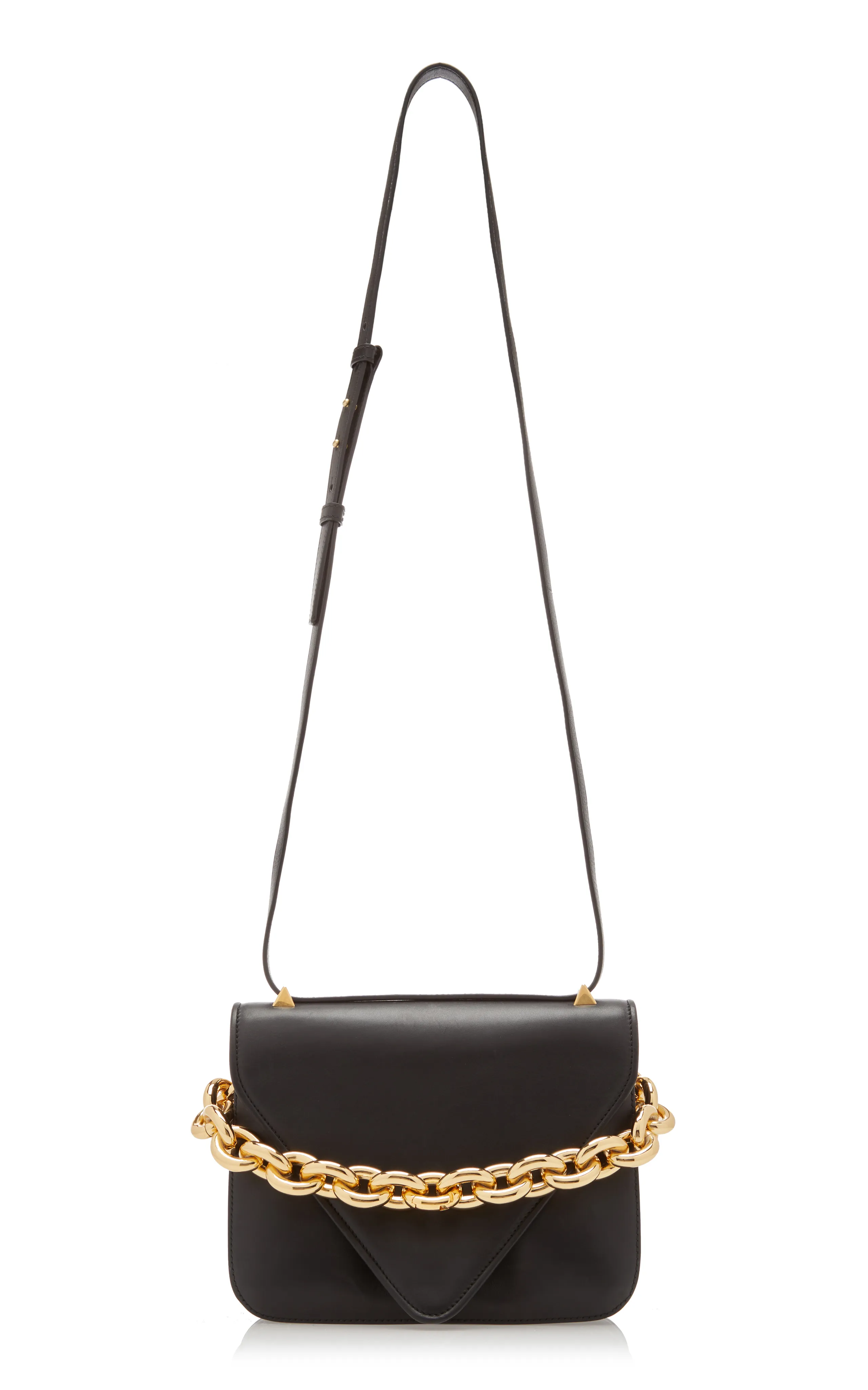 Bottega Veneta The Mount Small Leather Shoulder Bag