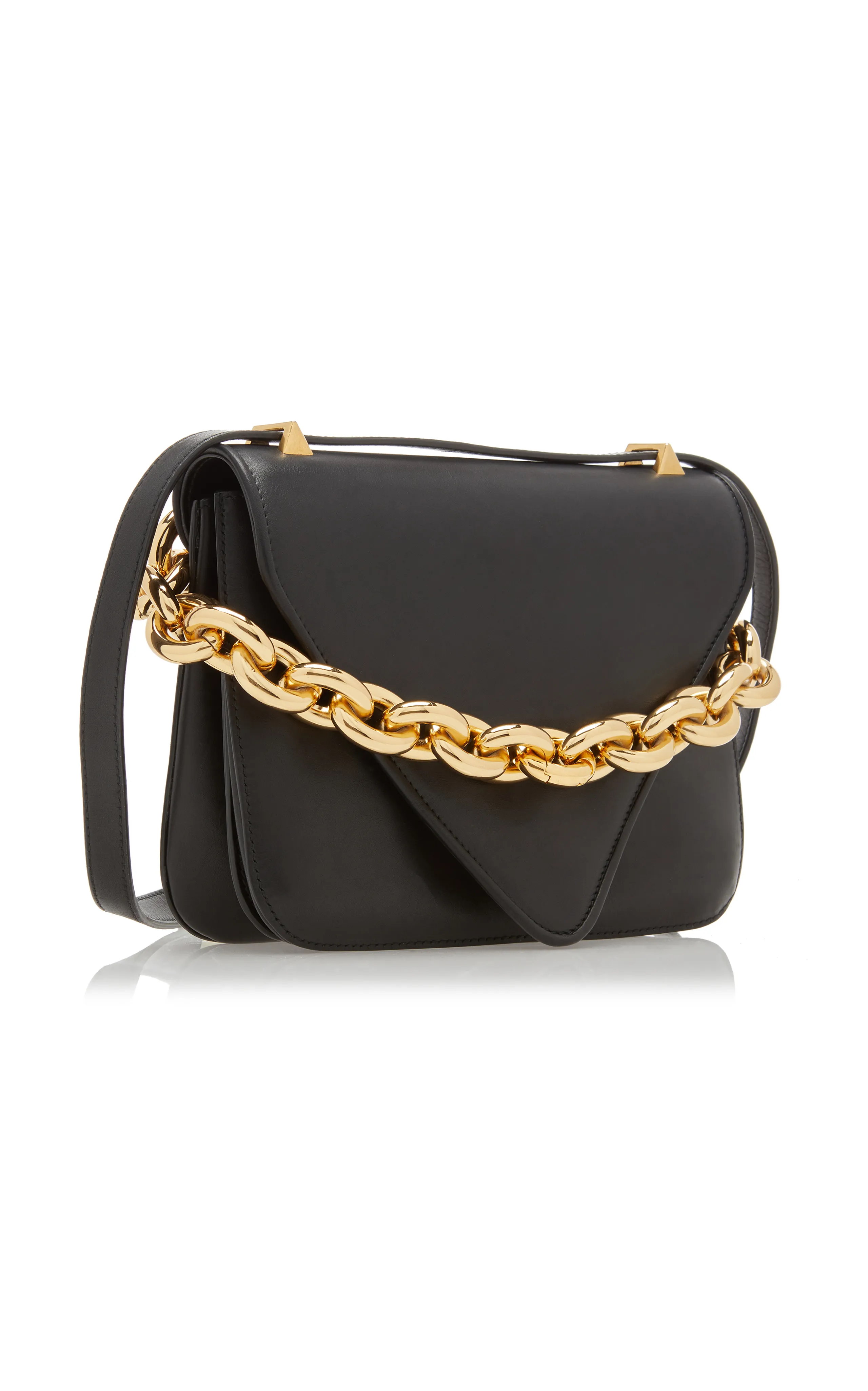 Bottega Veneta The Mount Small Leather Shoulder Bag