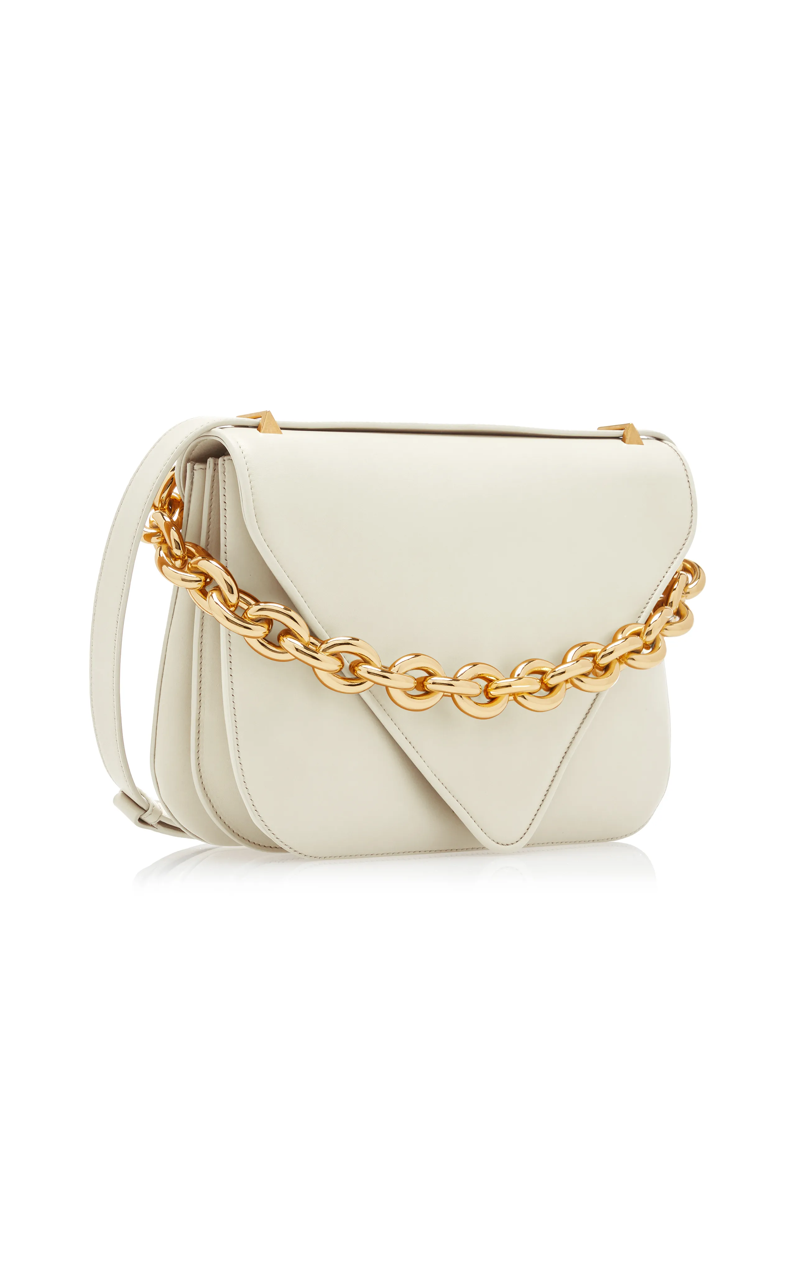 Bottega Veneta The Mount Small Leather Shoulder Bag